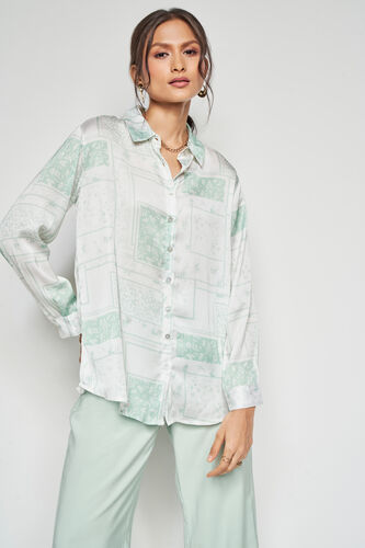 Sage Green To Be Shirt Top, Sage Green, image 4